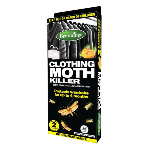 Brunnings Citrus Scented Moth Killer - 2 Pack