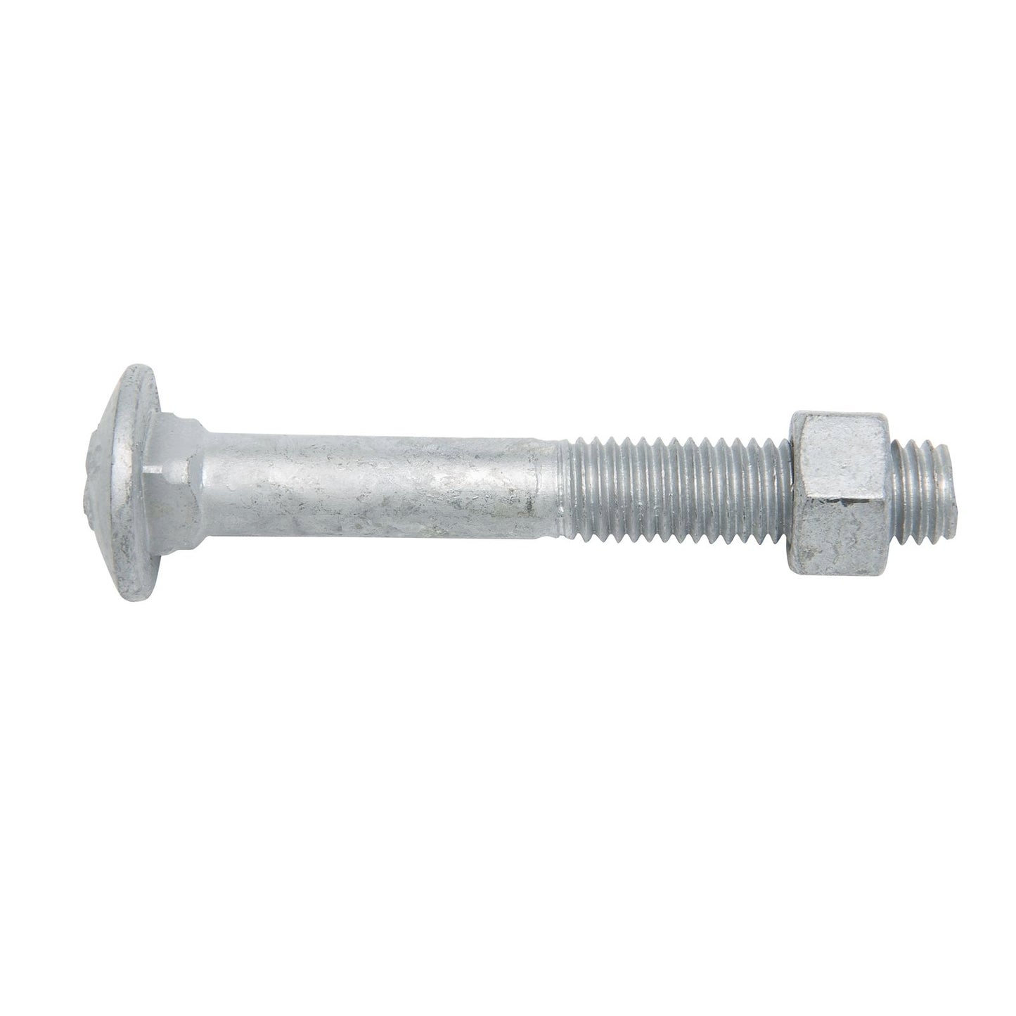 Zenith Hot Dip Galvanised Cup Head Bolts & Nuts - M12 x 75mm - 12 Pack