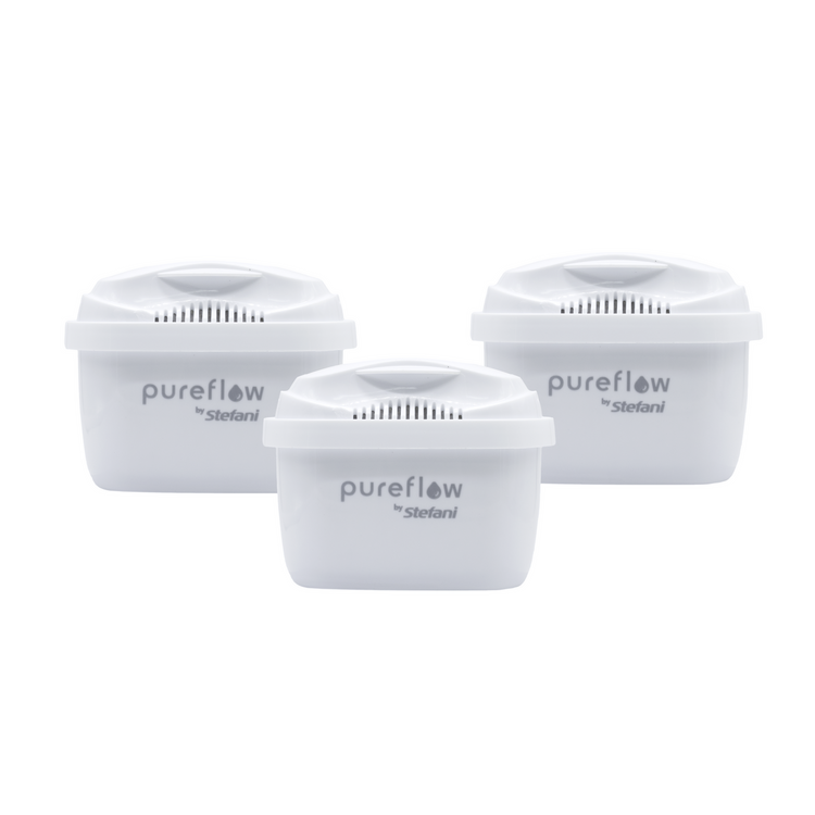 Stefani Pureflow Replacement Filter Cartridge - 3 Pack