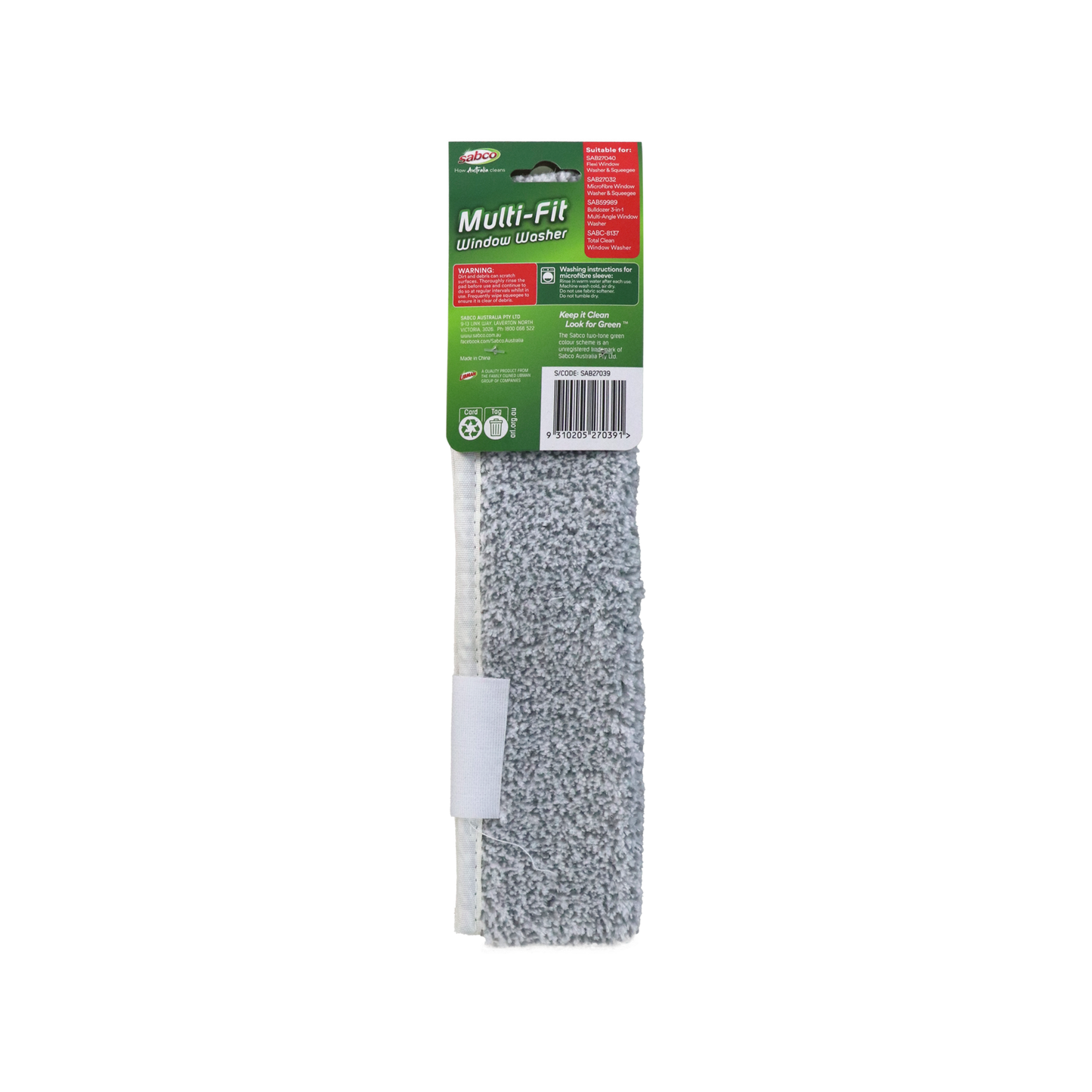 Sabco Multi Fit Window Washer Refill - 25cm