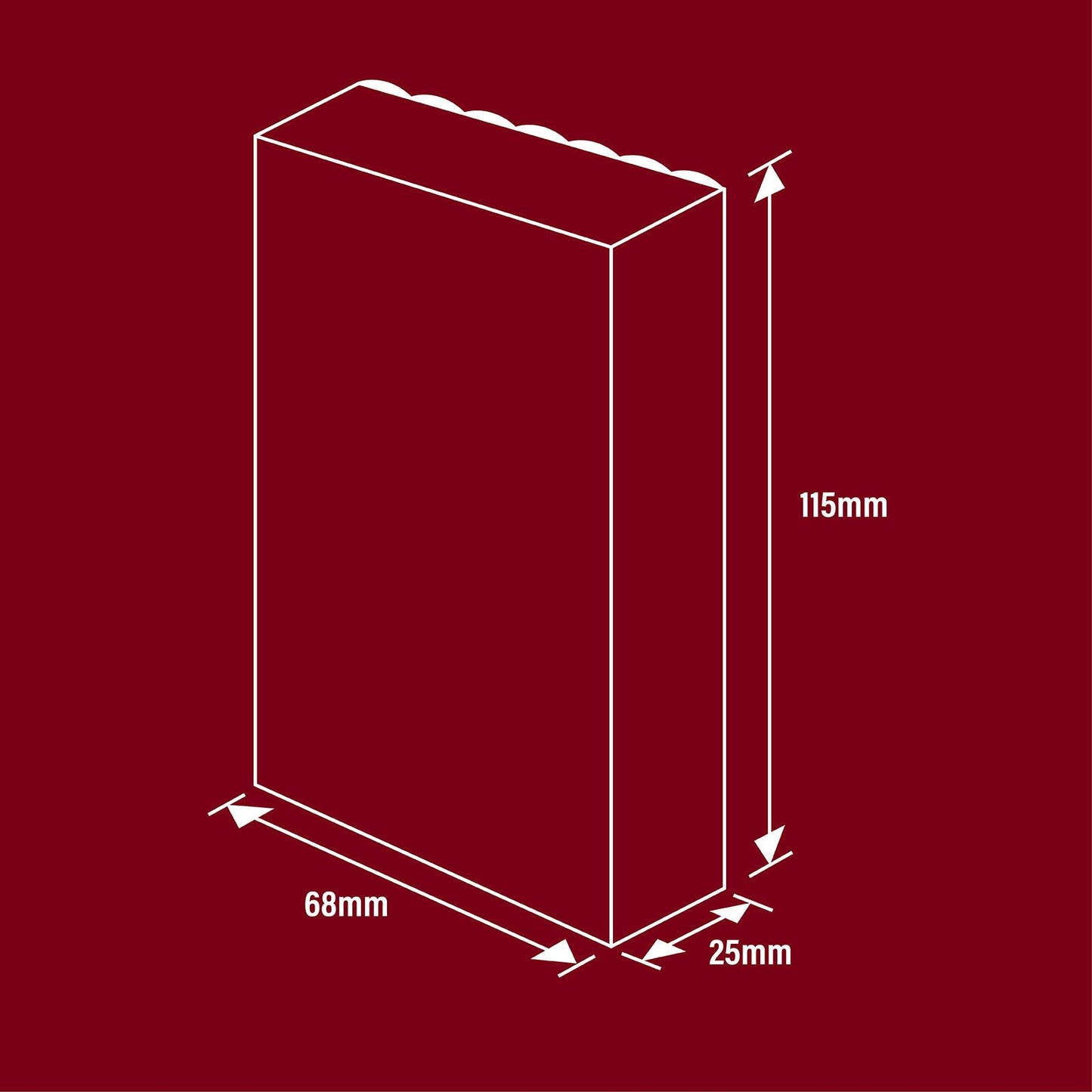 Rocket Walls and Ceilings Sanding Block - 115 x 25 x 68mm - 4 Pack