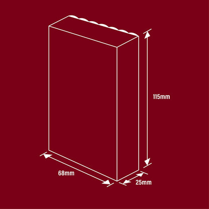 Rocket Walls and Ceilings Sanding Block - 115 x 25 x 68mm - 4 Pack
