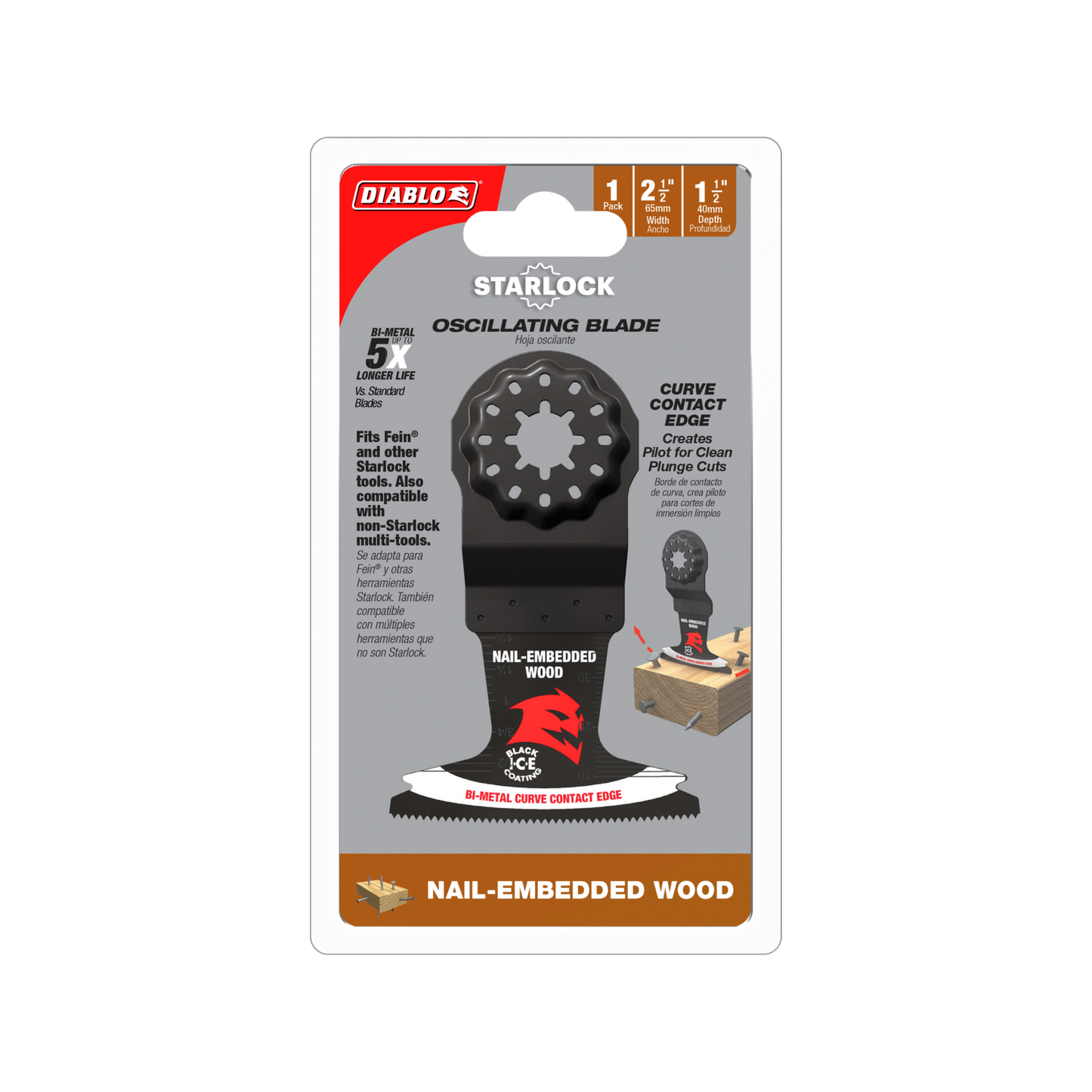 Diablo Starlock Multi Tool Blade - 65mm
