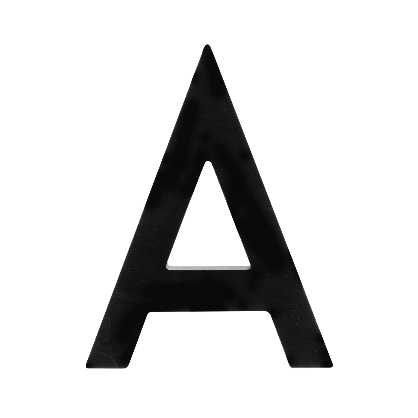 Sandleford Black Edge Letter - A - 100mm