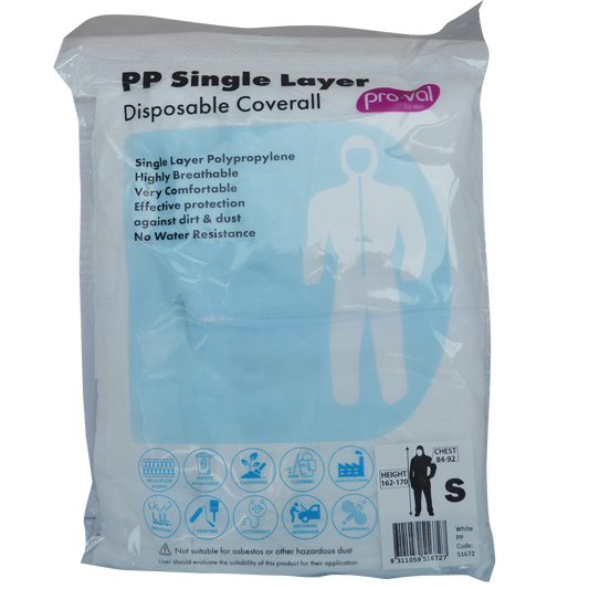 Pro Val Disposable Coverall - Small