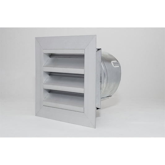 Pacific Air 150mm Aluminium Weatherproof Louvre Vent