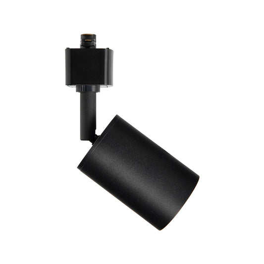 Brilliant Black Naj Single Add On Track Light - Matt Black