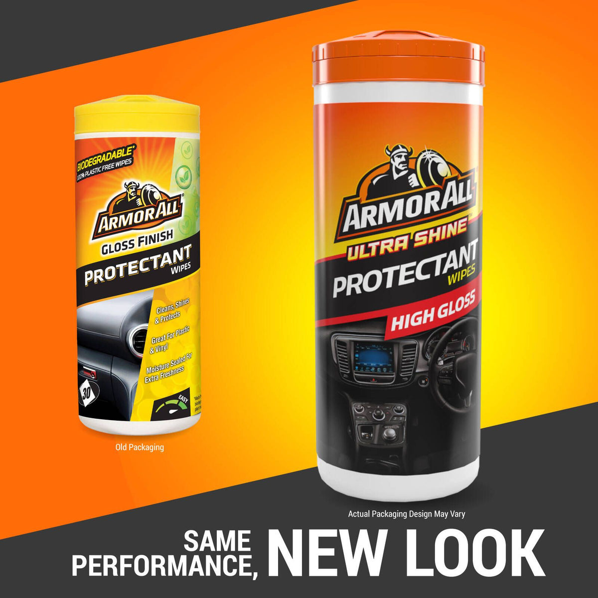 Armor All Ultra Shine Protectant Car Cleaning Wipes 30 Pack