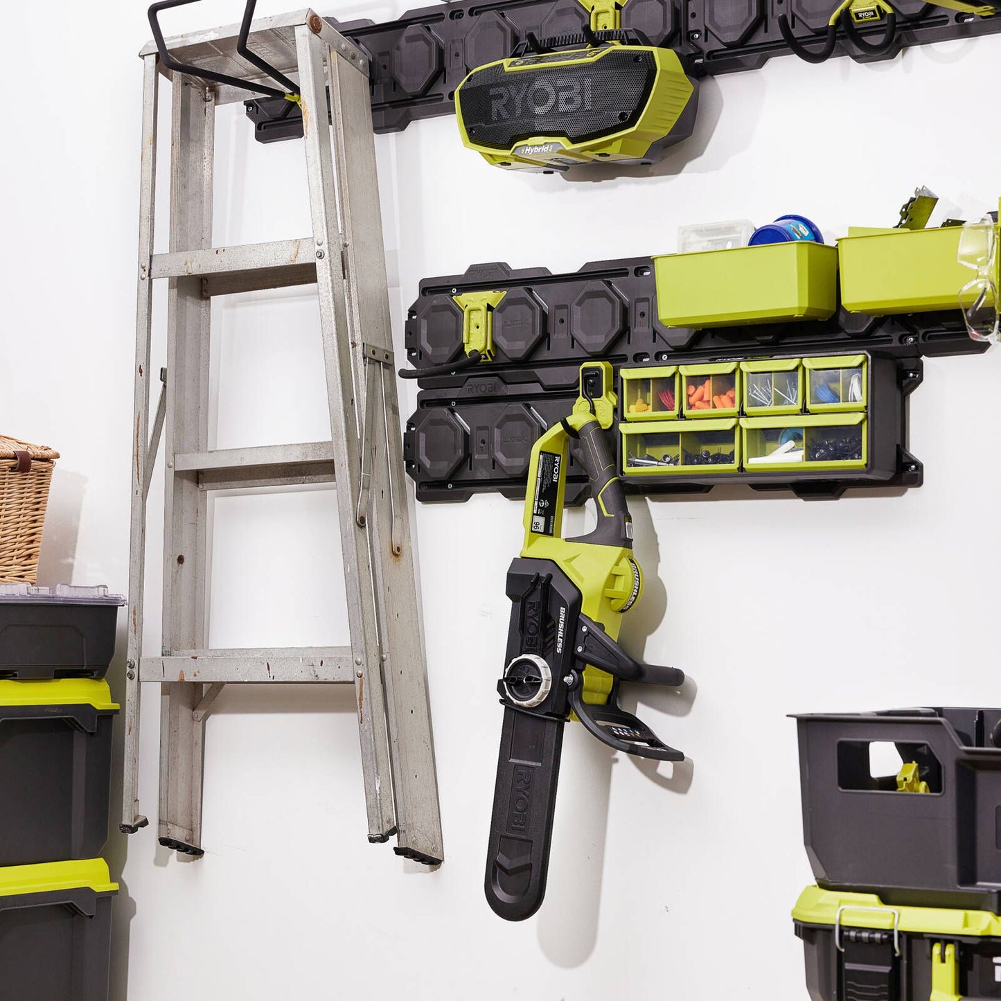 Ryobi Link 7 Piece Wall Kit - 205 x 232 x 846mm