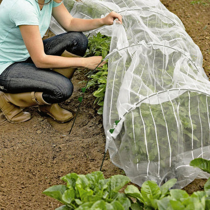 Jack Grow Tunnel Insect Net 1.5m x 5m Fine Mesh Chemical-Free Protection