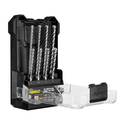 Kango SDS Plus Drill Bit Set - K4 - 8 Piece