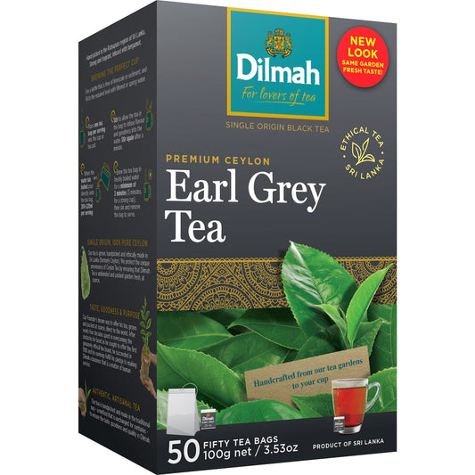 Dilmah Earl Grey Tea Bags 50 pack