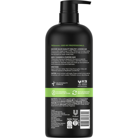 Tresemme Shampoo Cleanse & Replenish 940 Ml