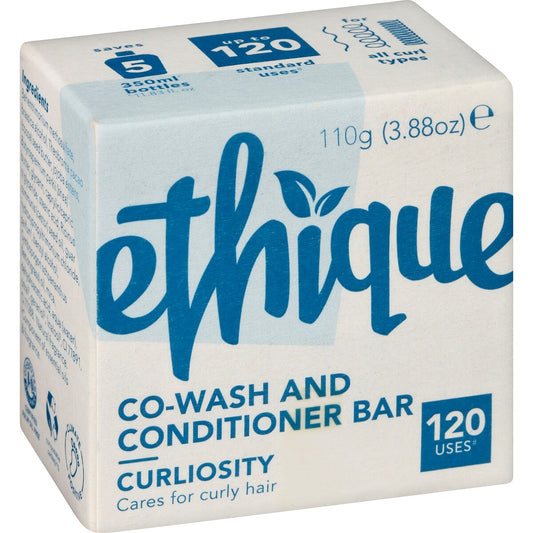 Ethique Solid Conditioner & Co-wash Bar Curliosity 110g