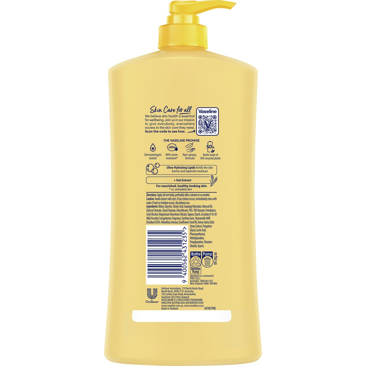Vaseline Intensive Care Deep Restore 750mL