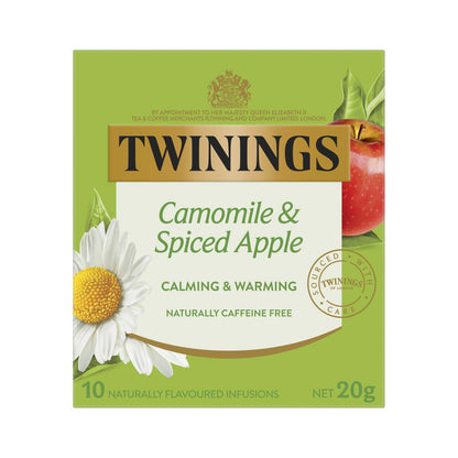 Twinings Infused Camomile & Spiced Apple Tea Bags - 10 pack