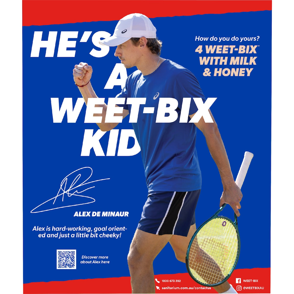 Sanitarium Weet-bix Breakfast Cereal 1.2kg