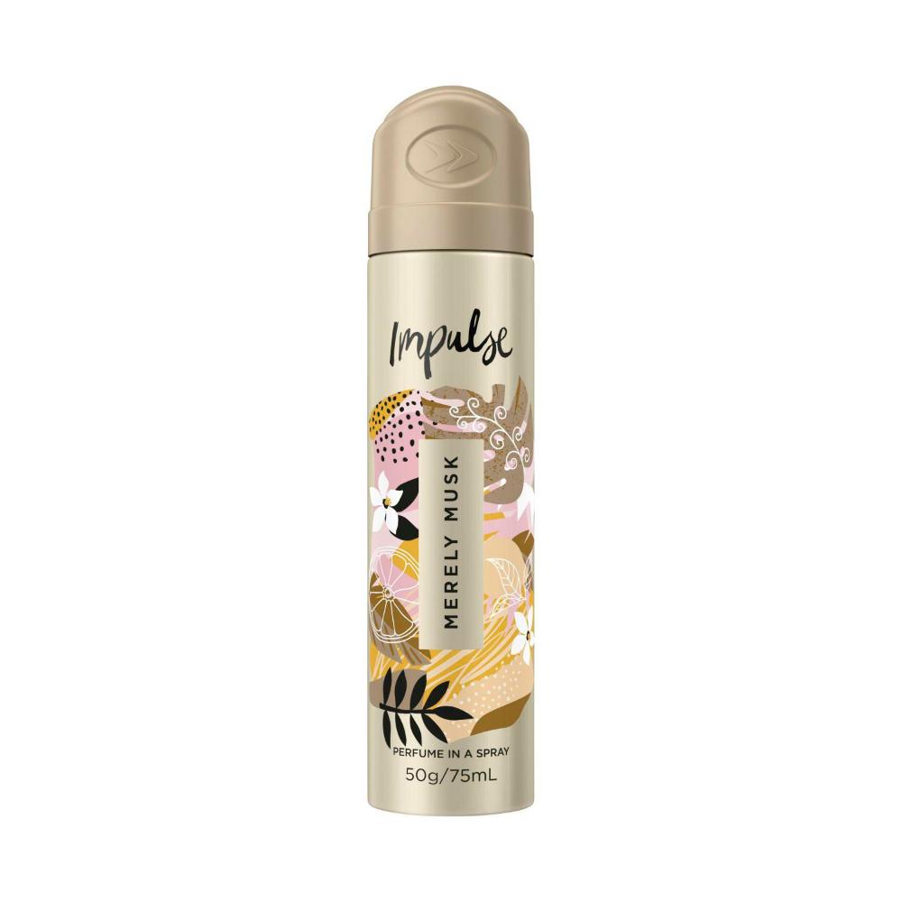 Impulse Women's Merely Musk Body Spray - 75mL