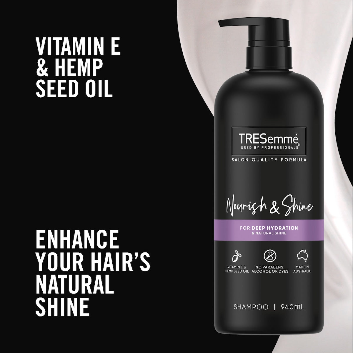 Tresemme Shampoo Nourish & Shine 940ml