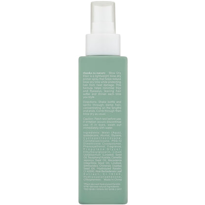 Thanks To Nature Blow Dry Elixir Spray With Heat Protect 150ml