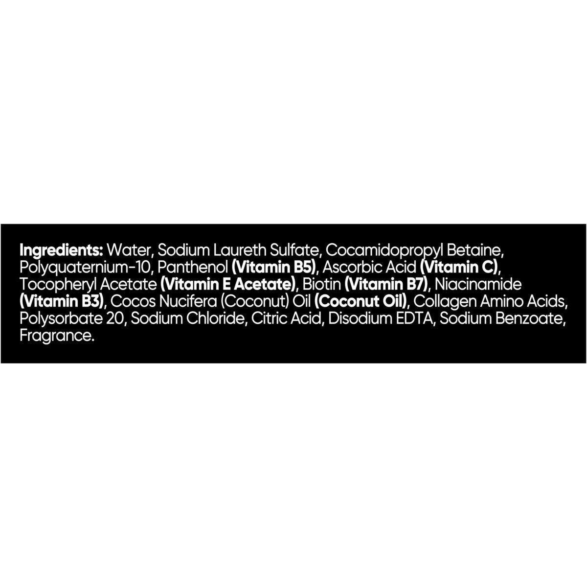 Tresemme Volume & Fullness Shampoo Multi-vitamins & Coconut Oil 940ml