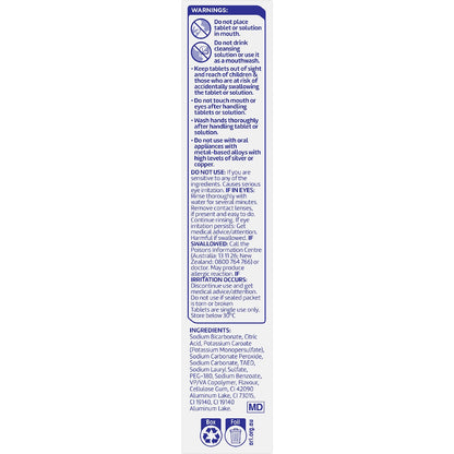 Polident 3 Minute Daily Cleanser For Dentures & Partials 36 Pack