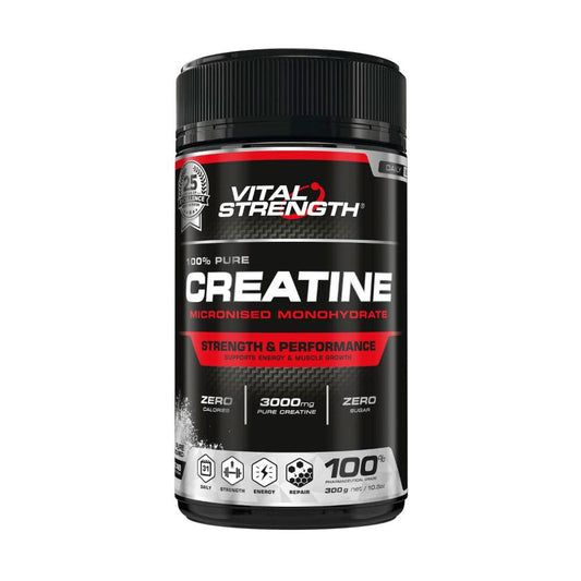 Vital Strength 100% Pure Creatine Monohydrate - 300g