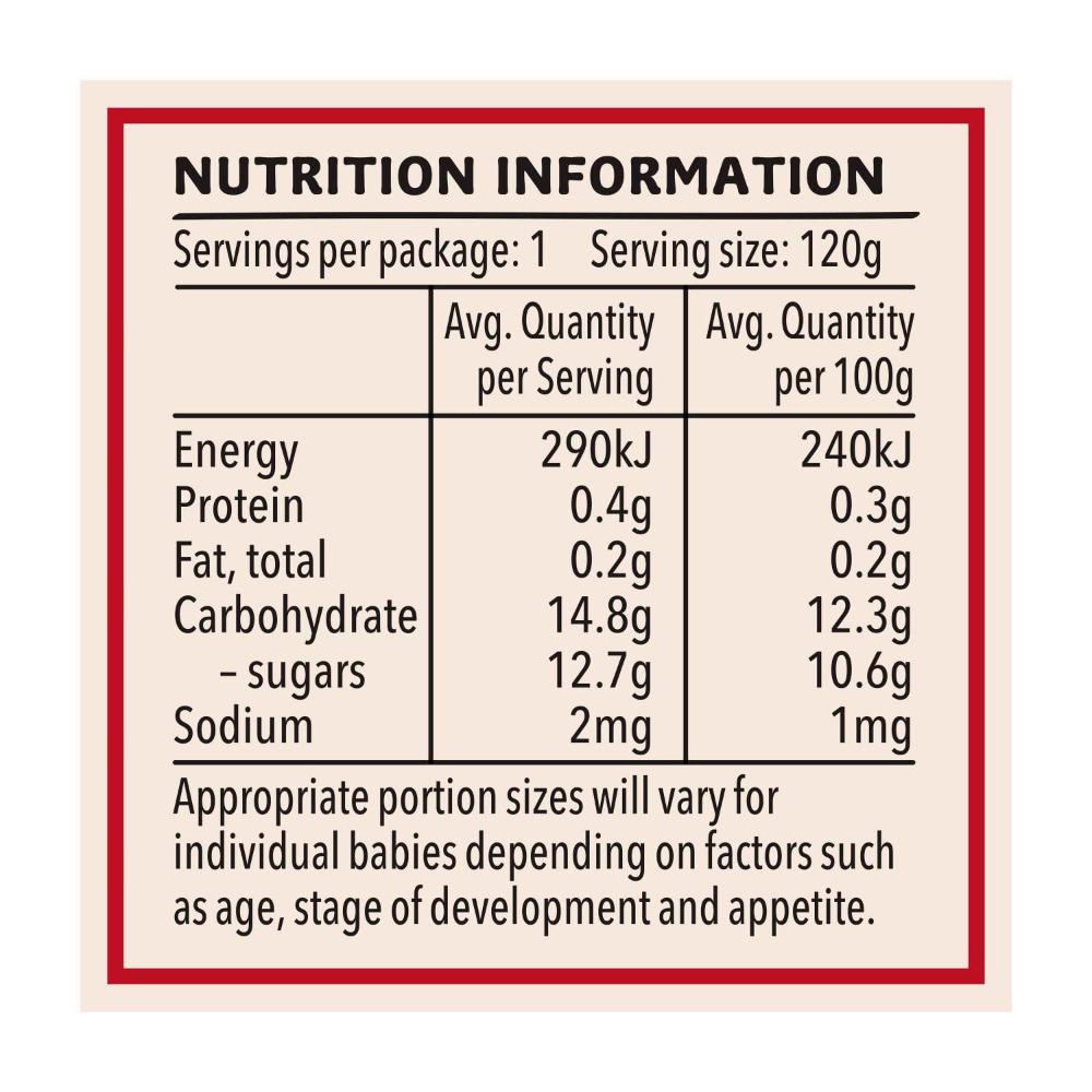 Heinz Apple Blueberry & Strawberry Baby Food 8+ Months - 120g