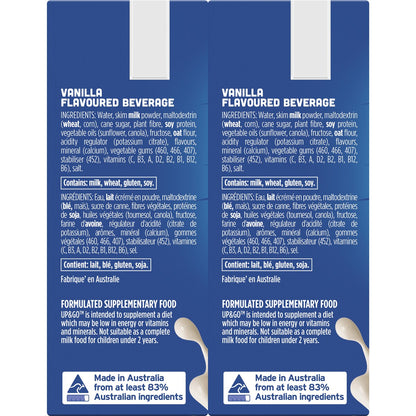 Sanitarium Up&Go Liquid Breakfast Vanilla Ice 6 Pack