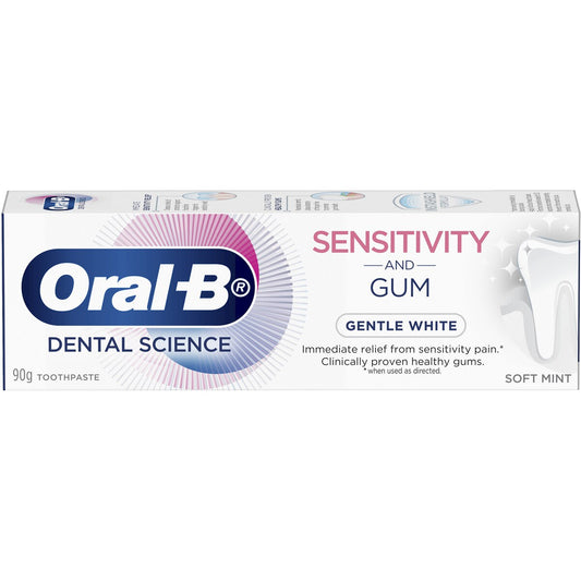 Oral-b Sensitivity & Gum Gentle White Soft Mint Toothpaste 90g