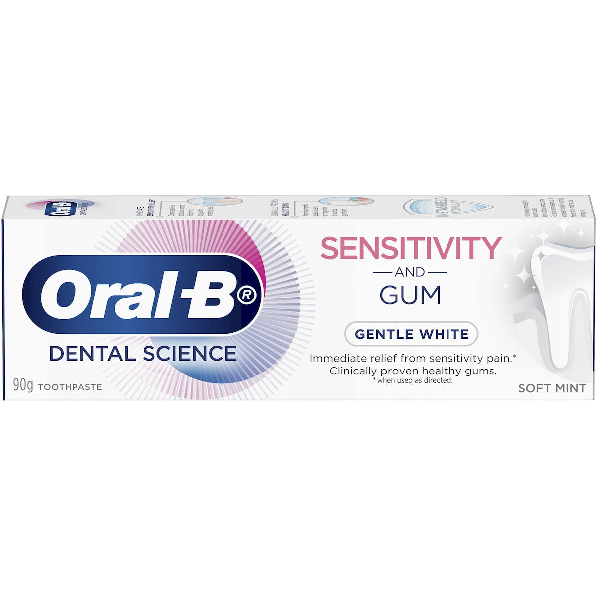 Oral-b Sensitivity & Gum Care Gentle Whitening Toothpaste 90g