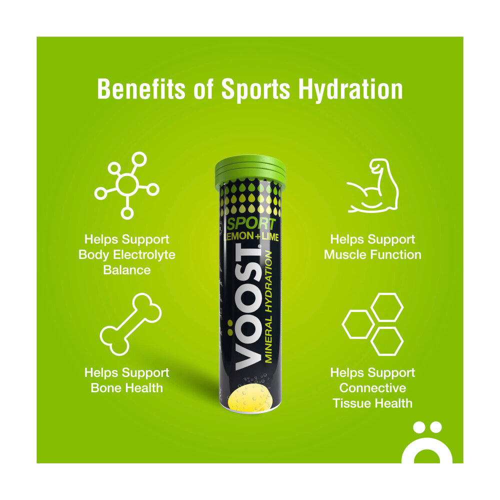 Voost Isotonic Lemon Lime Tablets - 10 Pack