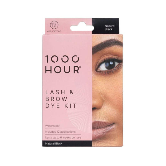 1000 Hour Lash & Brow Dye Kit Black - 1 pack