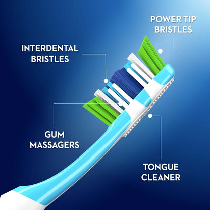 Oral-b Complete 5 Way Clean Toothbrush Soft 3 Pack