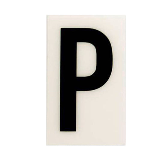Sandleford Self Adhesive House Letter P - 85mm - White