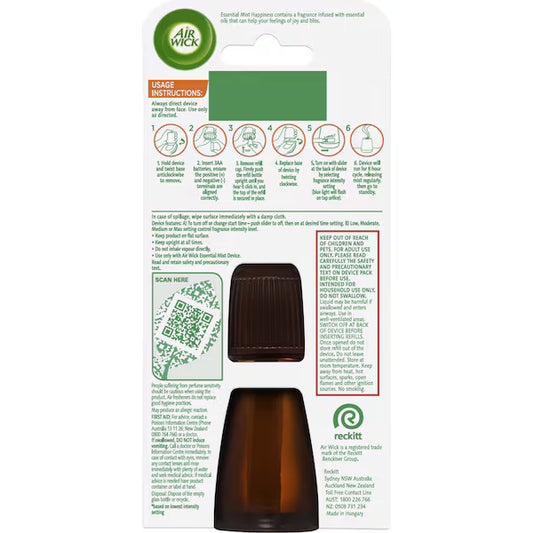 Air Wick Essential Mist Happiness Pineapple Diffuser Refill 20mL