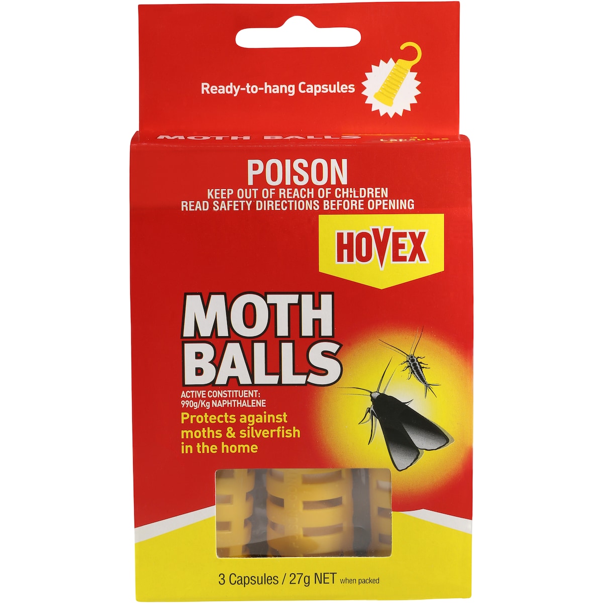 Hovex Insect Control Moth Balls 27g