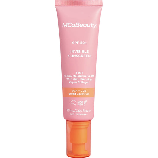 Mcobeauty Invisible Facial Sunscreen Spf50+ 75ml