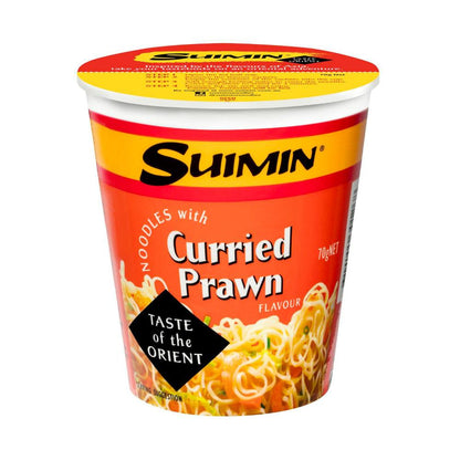 Suimin Noodles Cup Curry Prawn - 70g
