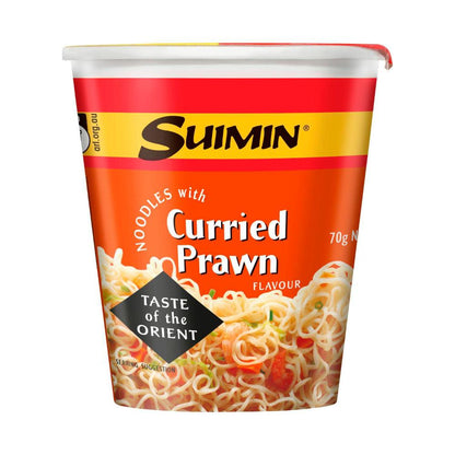 Suimin Noodles Cup Curry Prawn - 70g