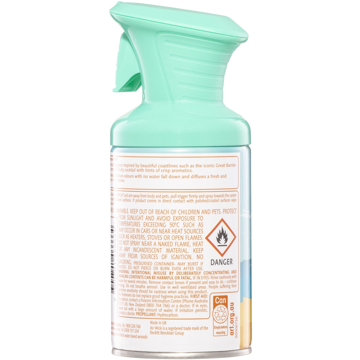 Air Wick Pure Freshener Spray Tropical Great Barrier Reef 159g