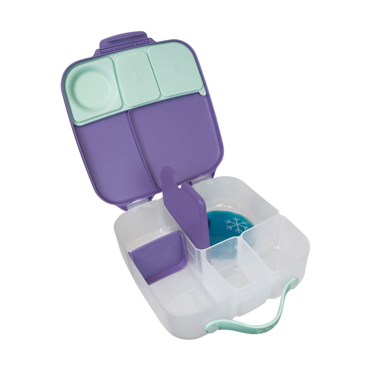 b.box Kids Bento Lunch Box 2 Pack Strawberry Shake And Lilac Pop