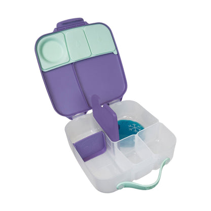 b.box Kids Bento Lunch Box 2 Pack Strawberry Shake And Lilac Pop