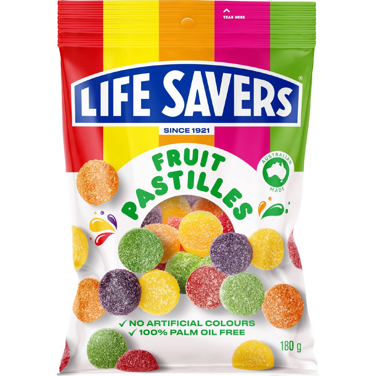 Life Savers Fruit Pastilles 180g
