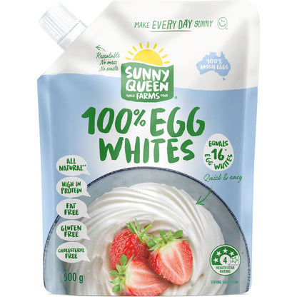 Sunny Queen 100% Egg Whites 500g
