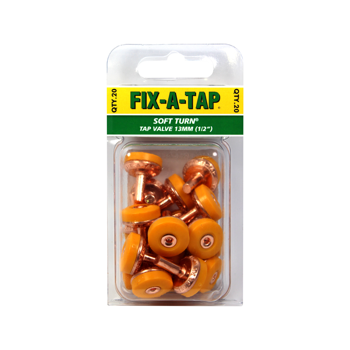 Fix a Tap Soft Turn Tap Valve 13mm 20 Pack Copper Easy Turn