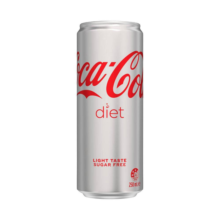 Coca-Cola Diet Soft Drink Mini Can - 250mL
