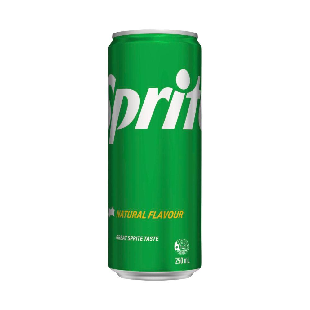 Sprite Lemonade Soft Drink Mini Can - 250mL