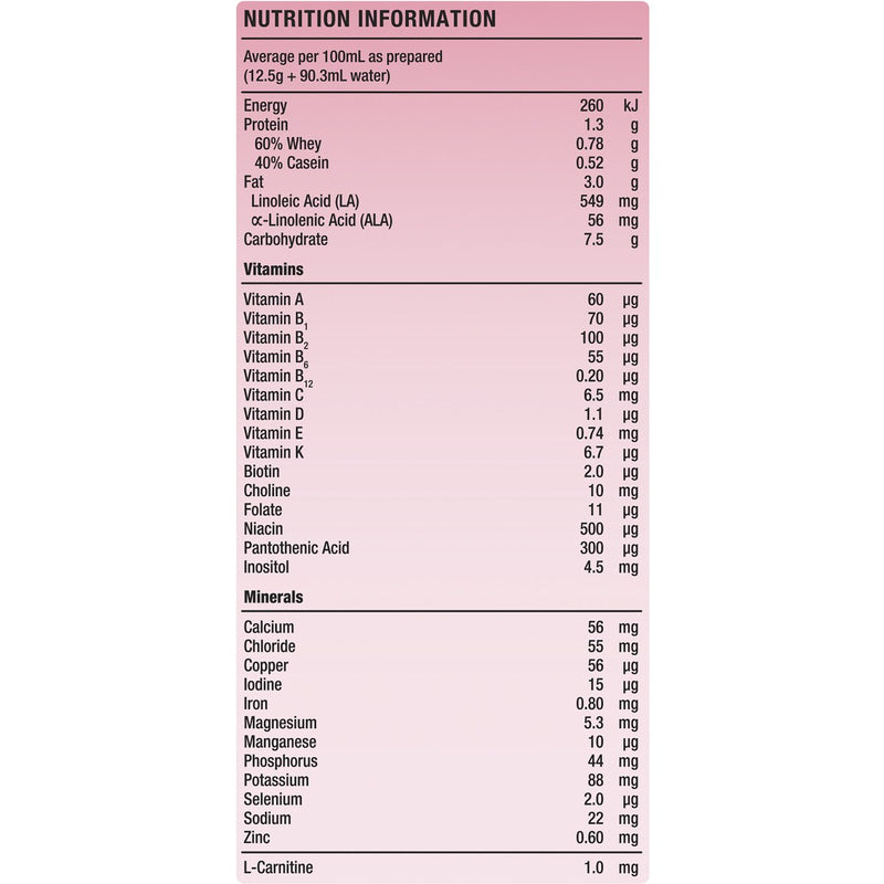 Infacare Comfort From Birth 0-6 Months Infant Formula Stage 1 850g