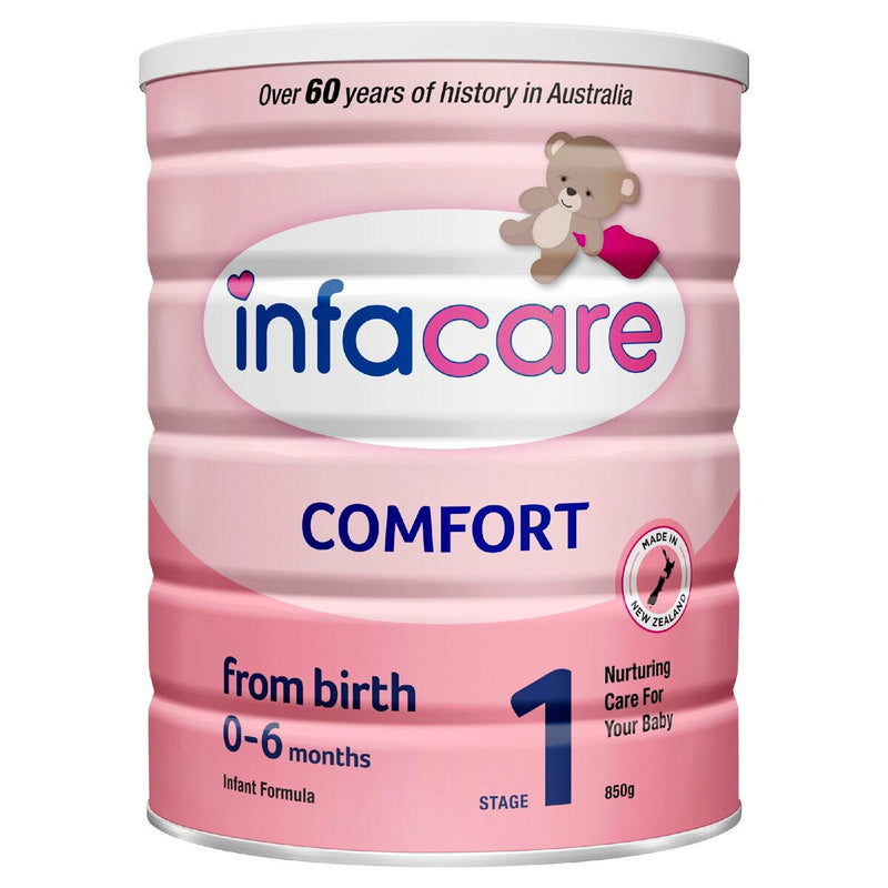 Infacare Comfort From Birth 0-6 Months Infant Formula Stage 1 850g